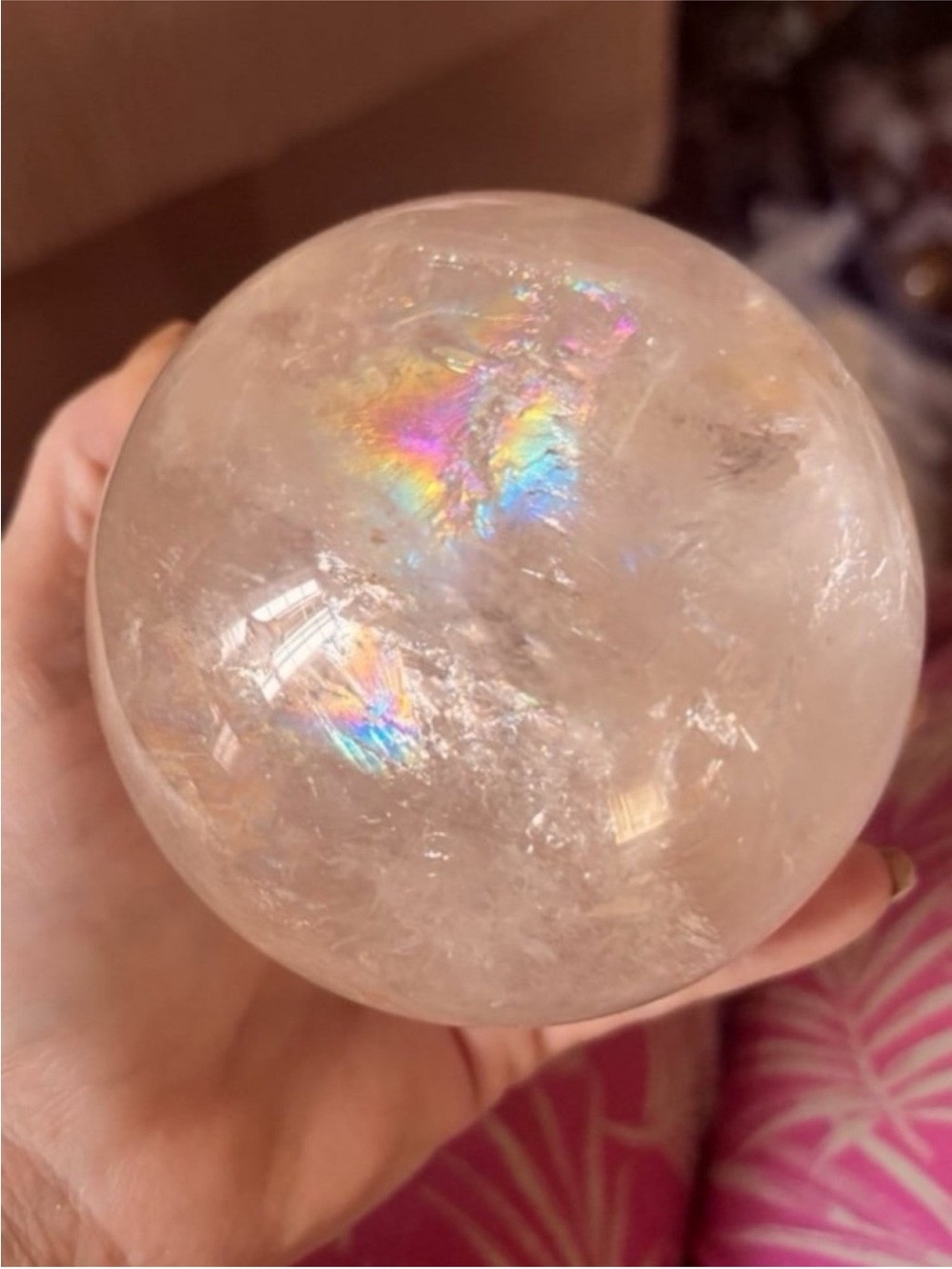 Clear Quartz Sphere